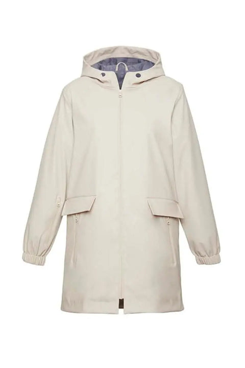 Biz Corporates Womens Celeste Lined Overcoat RC971L Corporate Wear Biz Corporates XS Stone