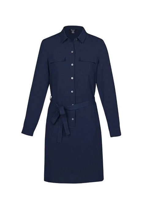 Biz Corporates Womens Chloe Shirt Dress RD069L - Flash Uniforms
