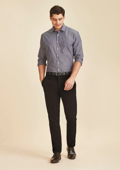 Biz Corporates Men's Traveller Modern Stretch Chino Pants RGP264M - Allsorts Workwear