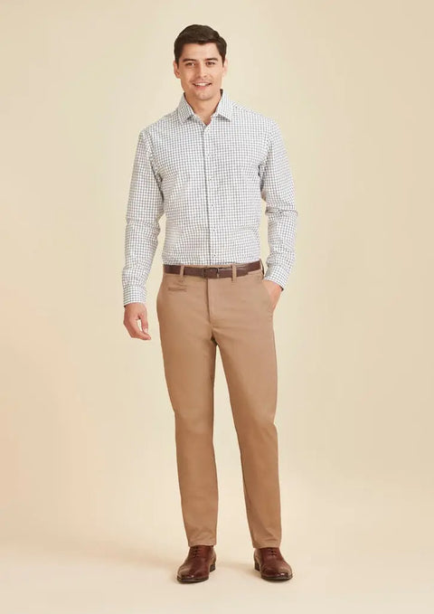 Biz Corporates Men's Traveller Modern Stretch Chino Pants RGP264M - Allsorts Workwear