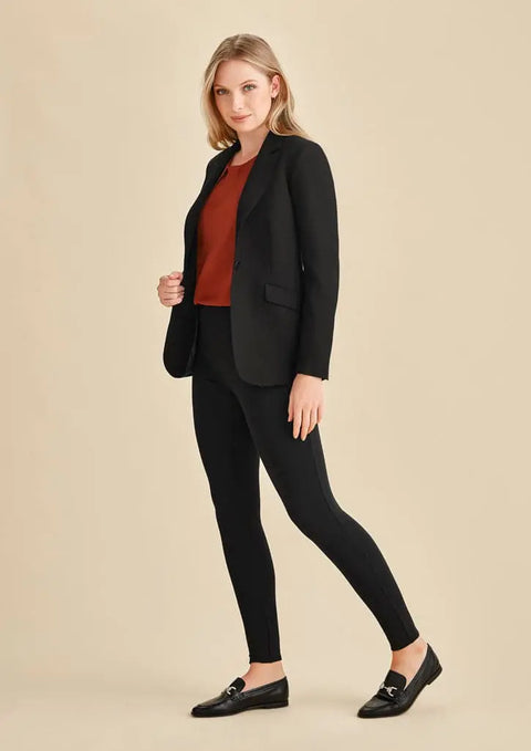 Biz Collection Scuba Ponte Women's High Rise Corporate Legging RGP303L - Allsorts Workwear