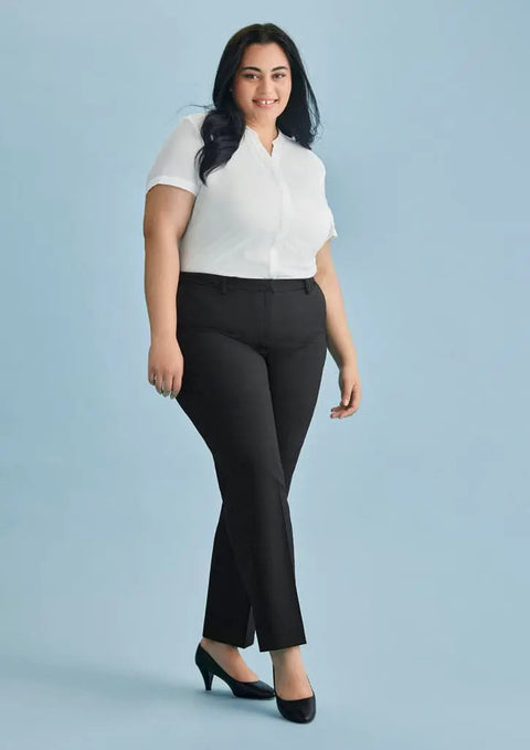 Biz Collection Cool Stretch Tapered Leg Adjustable Waist Pant RGP315L - Allsorts Workwear