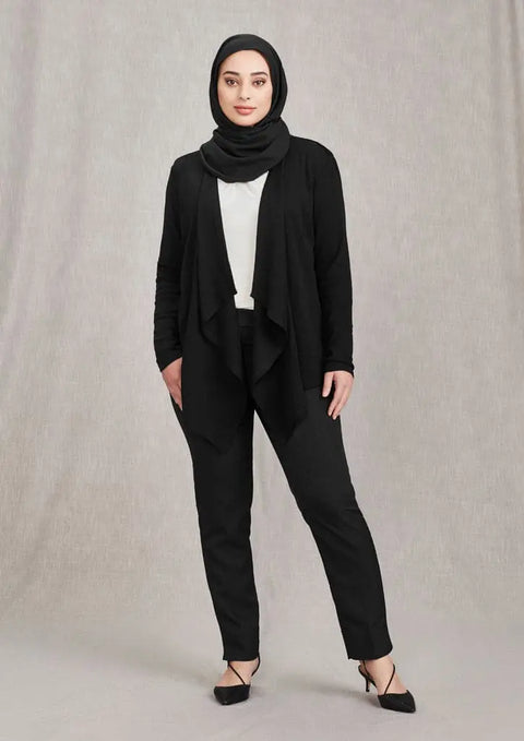Biz Collection Sofia Womens Waterfall Cardigan RLC267L - Flash Uniforms