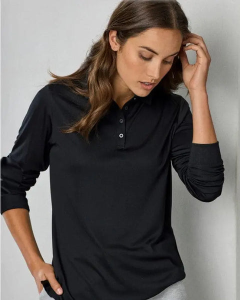 Biz Collection Action Ladies Long Sleeve Polo Shirt P206LL - Allsorts Workwear