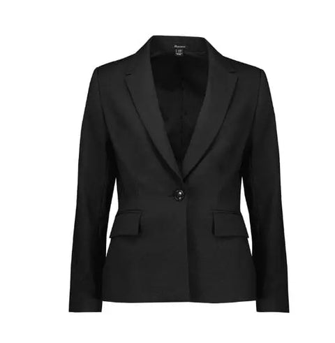 Biz Corporates Women's Renew Single Button Mid Length Jacket RJ401L - Allsorts Workwear