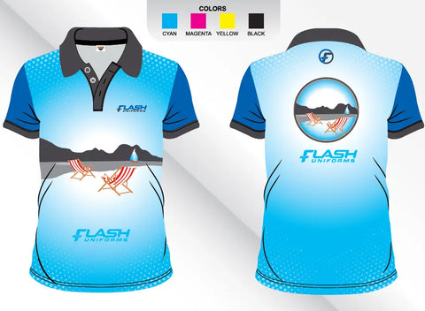 Custom Sublimated Polo Shirt SP18 Sublimation