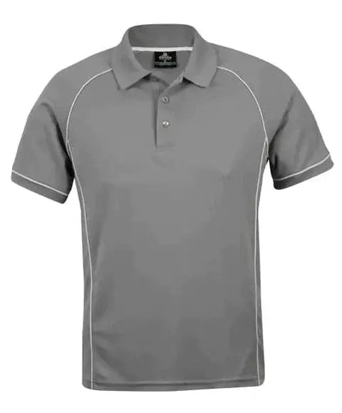 Aussie Pacific Men's Endeavour Polo Shirt 1310 Casual Wear Aussie Pacific S Silver/White