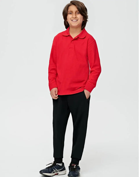 Kids French Terry Track Pants TP25K Casual Wear Winning Spirit