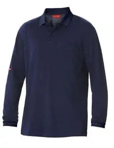 Hard Yakka Pique Long Sleeve Polo Shirt Y11307 - Allsorts Workwear
