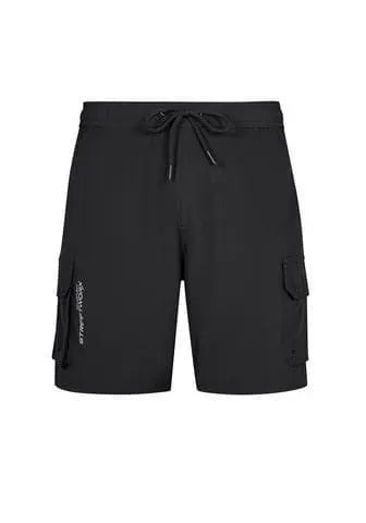 SYZMIK mens streetworx stretch work board short zs240 Work Wear Syzmik Black XXS