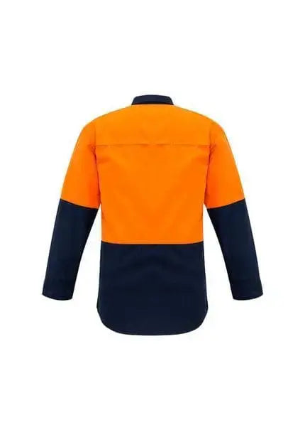 Mens Hi Vis Spliced Shirt FR HRC1 ZW138 Metro Workwear.