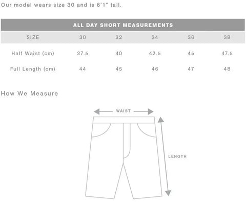 As Colour Men's all day shorts 5912 Active Wear As Colour