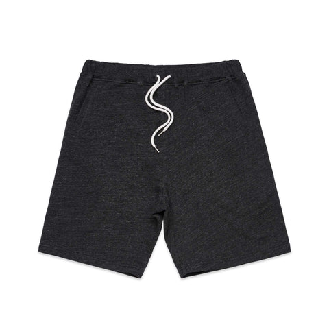 As Colour Men's fleck track shorts 5918 Active Wear As Colour BLACK FLECK SML