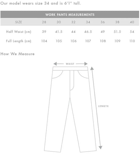 As Colour Men's work pants 5907 Active Wear As Colour