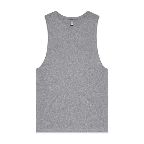 As Colour Men's barnard tank 5025 Casual Wear As Colour GREY MARLE XSM