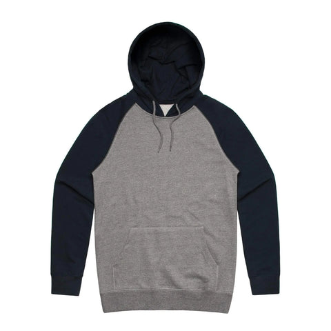 As Colour Men's case hoodie 5205 Casual Wear As Colour STEEL MARLE/NAVY XSM