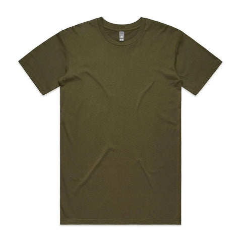 As Colour Men's staple tee 5001 Casual Wear As Colour ARMY SML