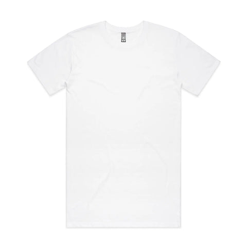 As Colour Men's tall tee 5013 Casual Wear As Colour WHITE SML