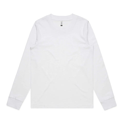 As Colour Women's dice L/S tee 4056 Casual Wear As Colour WHITE XSM