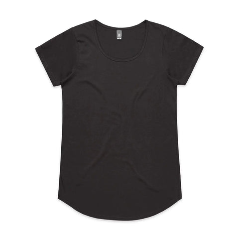 As Colour Women's mali tee 4008 Casual Wear As Colour COAL XSM