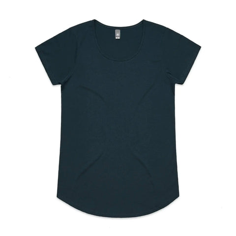 As Colour Women's mali tee 4008 Casual Wear As Colour INDIGO XSM