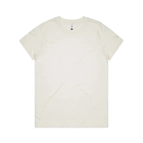 As Colour Women's maple organic tee 4001G Casual Wear As Colour NATURAL XSM