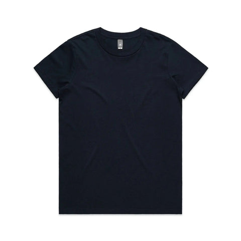 As Colour Women's maple tee 4001 Casual Wear As Colour NAVY XSM