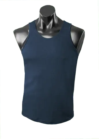 Aussie Pacific Botany Men's Singlet 1107 Casual Wear Aussie Pacific Navy S