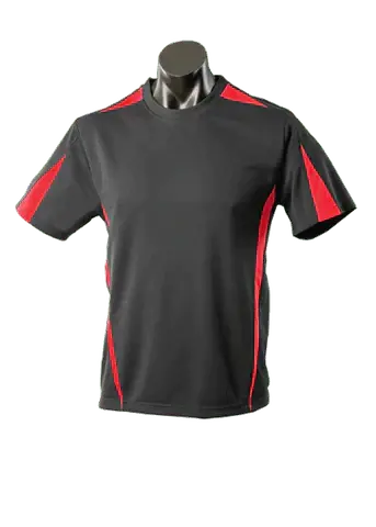 Aussie Pacific Eureka Kids Tees 3204 Casual Wear Aussie Pacific Black/Red 6