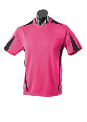 Aussie Pacific Eureka Kids Tees 3204 Casual Wear Aussie Pacific Hot Pink/Black 6