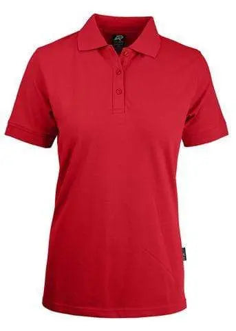 Aussie Pacific Ladies' Claremont Polo Shirt 2315 Casual Wear Aussie Pacific Red 6