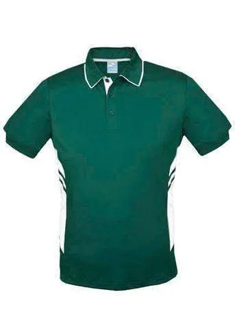 Aussie Pacific Tasman Men's Polo Shirt 1311 Casual Wear Aussie Pacific Bottle/Gold S
