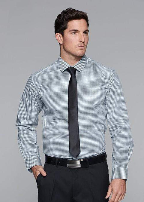 Aussie Pacific Men's Epsom Long Sleeve Shirt 1907L Corporate Wear Aussie Pacific