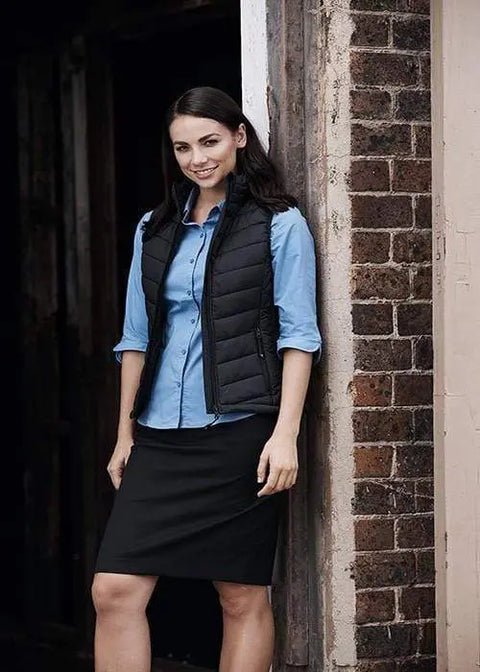 Aussie Pacific Women's Snowy Puffer Vest 2523 Corporate Wear Aussie Pacific