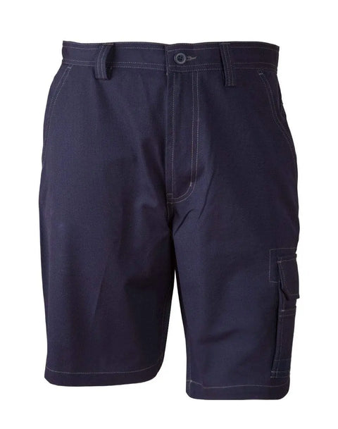 Cordura Semi-fitted Cordura Work Shorts WP21 Work Wear Australian Industrial Wear 72R Navy