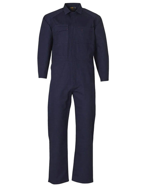 Men's Coverall Regular Size WA07 Work Wear Australian Industrial Wear Navy 77R