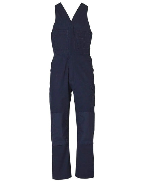 Men's Durable Action Back Overall WA04 Work Wear Australian Industrial Wear 77R Navy