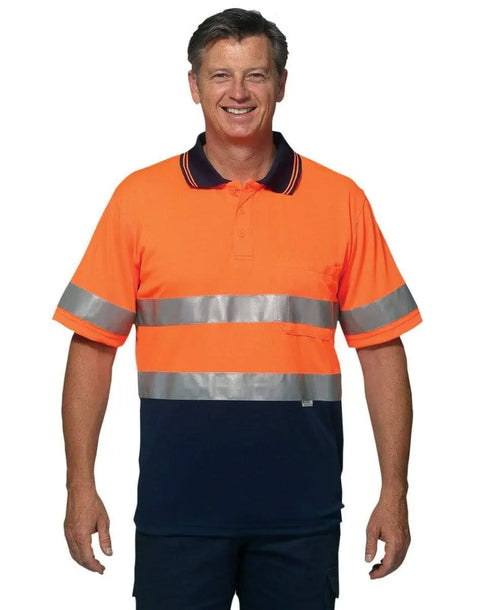 Short Sleeve Safety Polo SW17A Work Wear Australian Industrial Wear