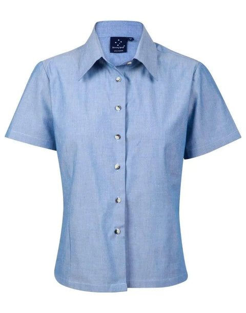 BENCHMARK Ladies Chambray Short Sleeve BS05 Corporate Wear Benchmark 8
