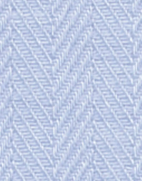 BENCHMARK Men's Mini Herringbone Long Sleeve Shirt M7112 Corporate Wear Benchmark Pale Blue 38