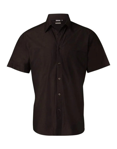 BENCHMARK Men's Nano ™ Tech Short Sleeve Shirt M7001 Corporate Wear Benchmark Charcoal 38