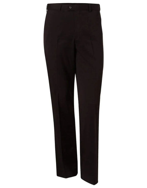 BENCHMARK Men's Poly/Viscose Stretch Pants Flexi Waist M9330 Corporate Wear Benchmark Navy 77