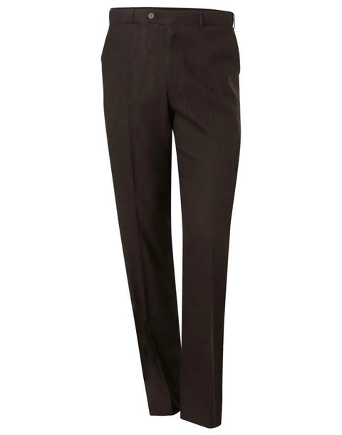 BENCHMARK Men's Poly/Viscose Stretch Pants Flexi Waist M9330 Corporate Wear Benchmark Charcoal 77
