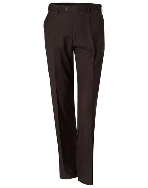 BENCHMARK Men's Polyviscose Flexi Waist Stretch Pants M9340 Corporate Wear Benchmark Charcoal 77