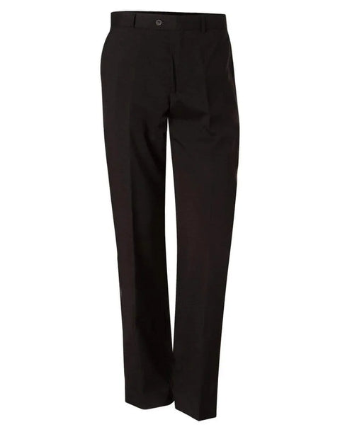 BENCHMARK Men's Wool Blend Stretch Pants M9300 Corporate Wear Benchmark Black 77
