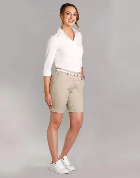 BENCHMARK Women's Chino shorts M9461 Corporate Wear Benchmark