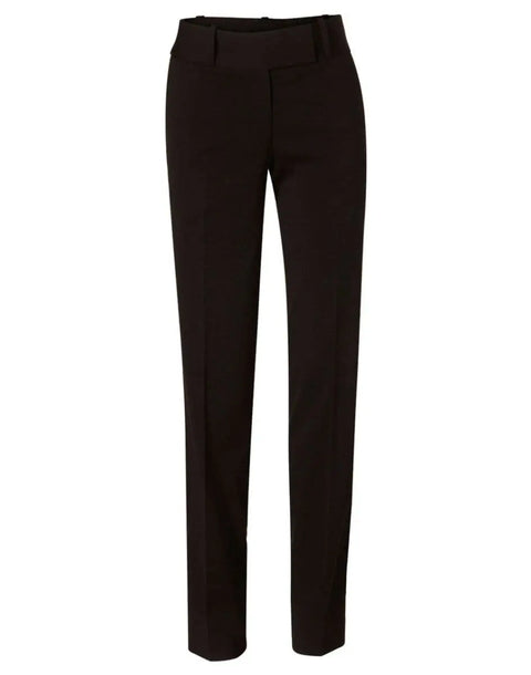 BENCHMARK Women's Poly/Viscose Stretch Low Rise Pants M9420 Corporate Wear Benchmark Black 6