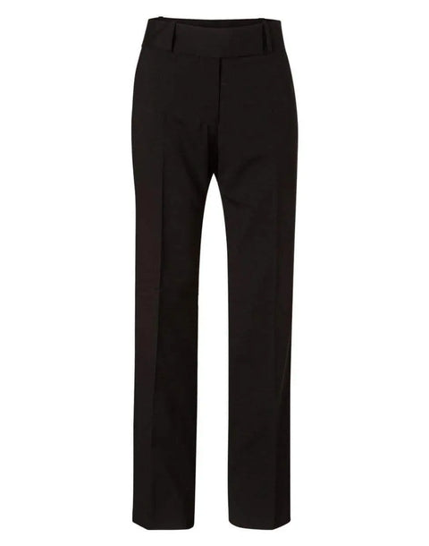 BENCHMARK Women's Wool Blend Stretch Low Rise Pants M9410 Corporate Wear Benchmark Black 6