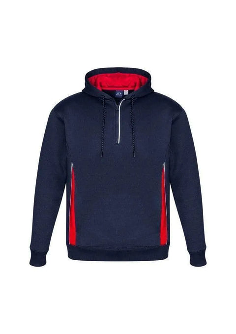 Biz Collection Active Wear Navy/Red/Silver / XS Biz Collection Adult’s Renegade Hoodie SW710M
