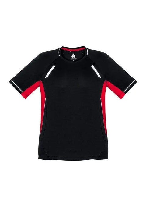 Biz Collection Casual Wear Black/Red/Silver / 4 Biz Collection Kid’s Renegade Tee T701KS